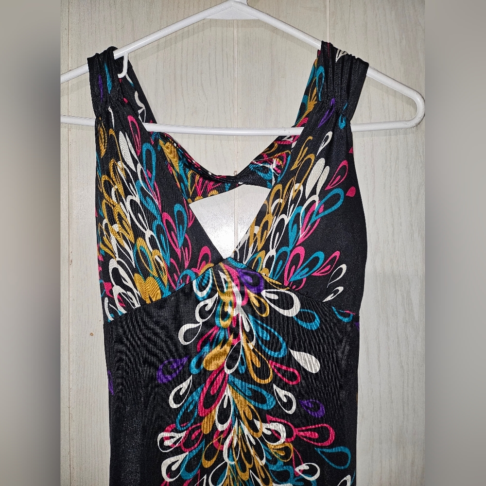 Peacock pattern sundress size small